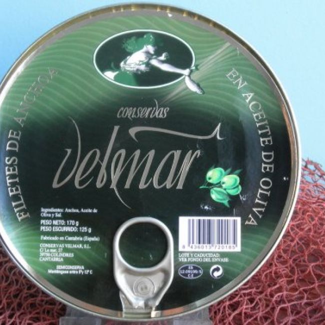 Conservas de anchoas de Cantabria