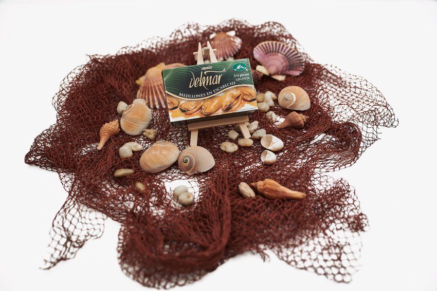 Lata Mejillones en Escabeche. 3/4 unidades