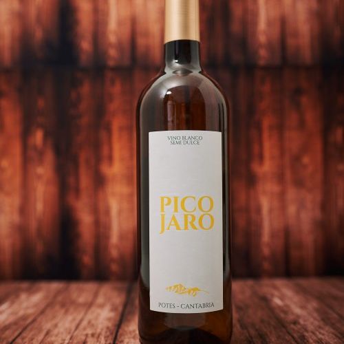 Botella Pico Jaro. Blanco Semidulce